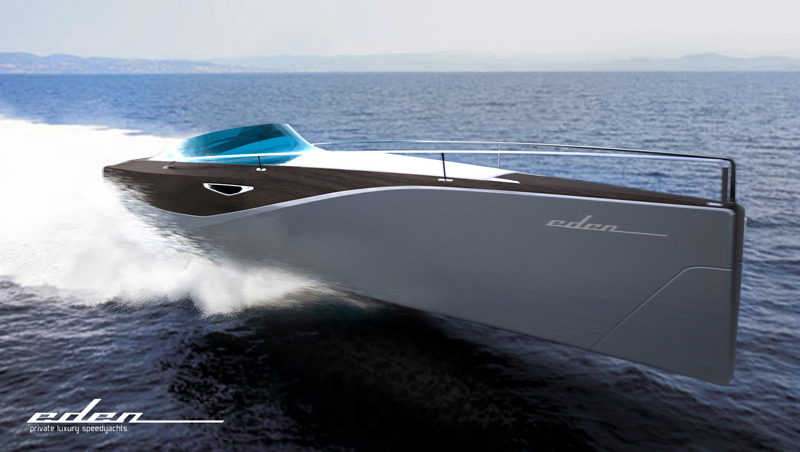 Illustration for article titled Eden Speedboat Puts the Wood Back in Yachting